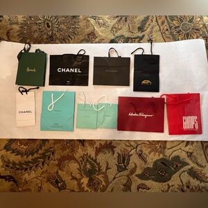 10 Assorted Designer Gift Bags